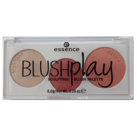 ESSENCE BLUSH PLAY SCULPTING PALETA COLORETE 10