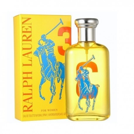 comprar perfumes online RALPH LAUREN BIG PONY 3 WOMAN YELLOW EDT 50 ML VP. mujer
