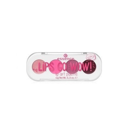 ESSENCE LIPS GO WOW! PALETA DE LABIALES 01