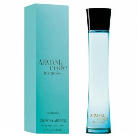 comprar perfumes online ARMANI CODE TURQUOISE EDT 75 ML mujer