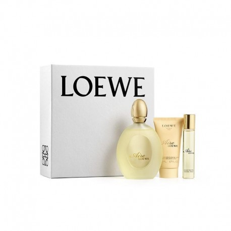 comprar perfumes online LOEWE AIRE EDT 100 ML + EDT 20 ML + BODY LOCION 50 ML SET REGALO mujer