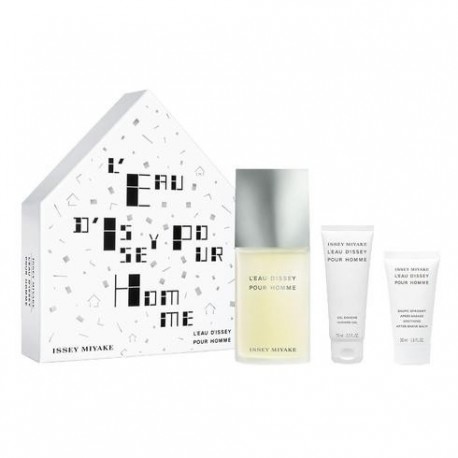 ISSEY MIYAKE L´EAU D´ISSEY POUR HOMME EDT 125 ML + S/GEL 75 ML + A/S BALM 50 ML SET