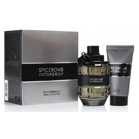 comprar perfumes online hombre VIKTOR & ROLF SPICEBOMB EDT 90 ML + SHOWER GEL 50 ML