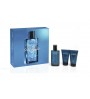 comprar perfumes online hombre DAVIDOFF COOL WATER MEN EDT 125ML +S/G 75 + A/S 75 ML + NECESER SET REGALO