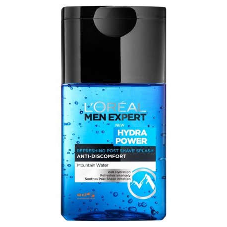 Comprar productos de hombre L´OREAL MEN EXPERT HYDRA POWER LOCION REFRESCANTE POST-SHAVE 125 ML danaperfumerias.com