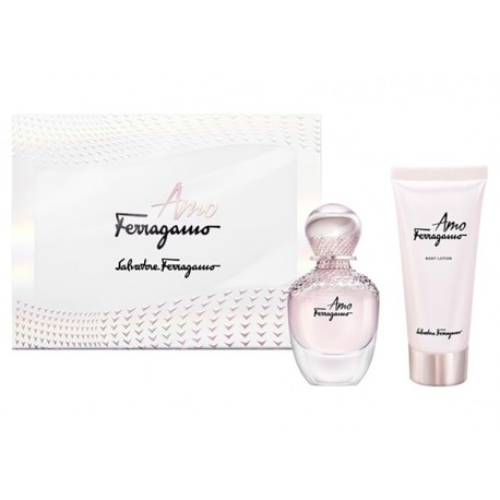 comprar perfumes online SALVATORE FERRAGAMO AMO EDP 50 ML + B/L 100 ML SET REGALO mujer