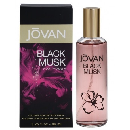 JOVAN BLACK MUSK FOR WOMEN COLONIA SPRAY 96ML