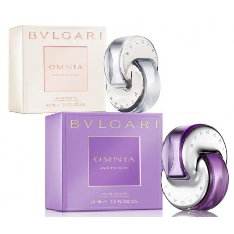 comprar perfumes online BVLGARI OMNIA CRYSTALLINE EDT 40 ML + OMNIA AMETHYSTE EDT 40 ML SET REGALO mujer