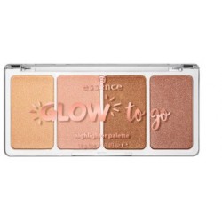 ESSENCE GLOW TO GO PALETA ILUMINADORES 10 SUNKISSED