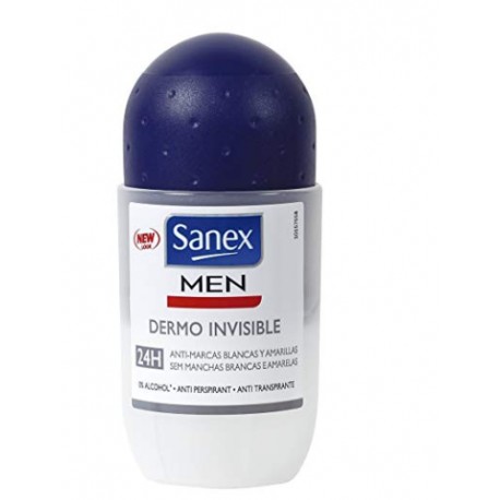 Comprar productos de hombre SANEX DERMO INVISIBLE DESODORANTE HOMBRE ROLL ON 5 ML danaperfumerias.com