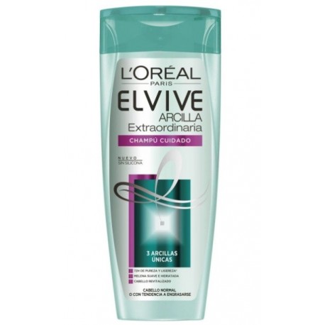 L'OREAL ELVIVE ARCILLA EXTRAORDINARIA CHAMPU 370ML danaperfumerias.com/es/
