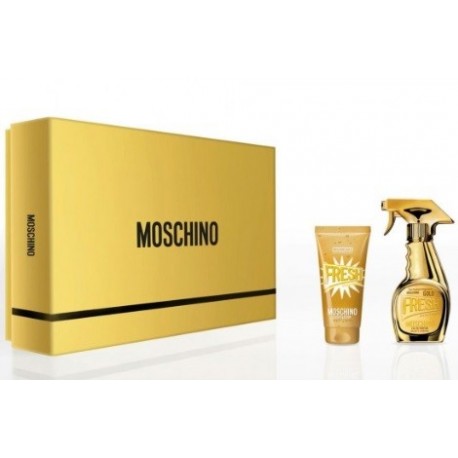 comprar perfumes online MOSCHINO GOLD FRESH COUTURE EDP 30ML SPRAY + B/LOC 50 ML SET REGALO mujer