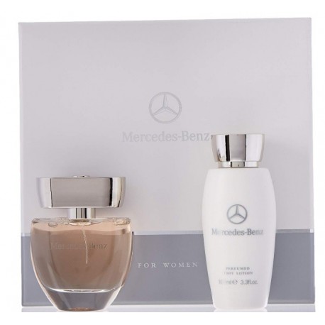 comprar perfumes online MERCEDES BENZ FOR HER EDP 60 ML + BODY LOTION 100ML SET REGALO mujer