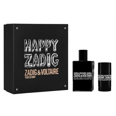 comprar perfumes online hombre ZADIG & VOLTAIRE THIS IS HIM EDT 100 ML + DESODORANTE STICK 75 GR SET REGALO