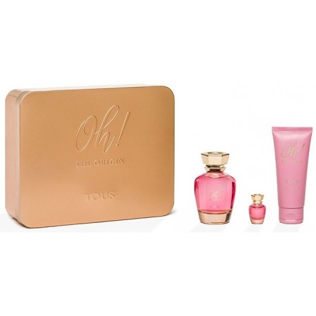 comprar perfumes online TOUS OH! THE ORIGIN EDP VAPO 100ML + BODY LOTION 100ML + MINIATURA 4.5 ML mujer