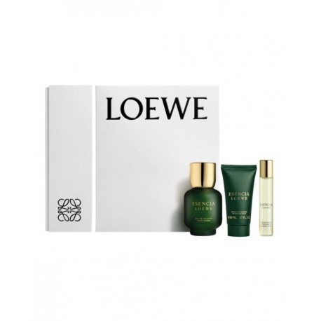 comprar perfumes online hombre LOEWE ESENCIA DE LOEWE EDT 100 ML + EDT 20 ML + A/S BALM 50 ML SET REGALO