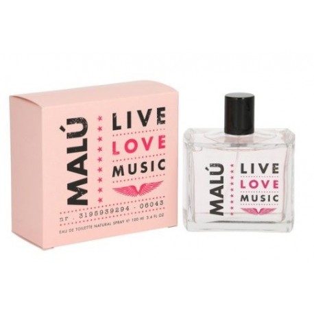 comprar perfumes online MALU LIVE LOVE MUSIC EDT 100 ML VAPORIZADOR mujer