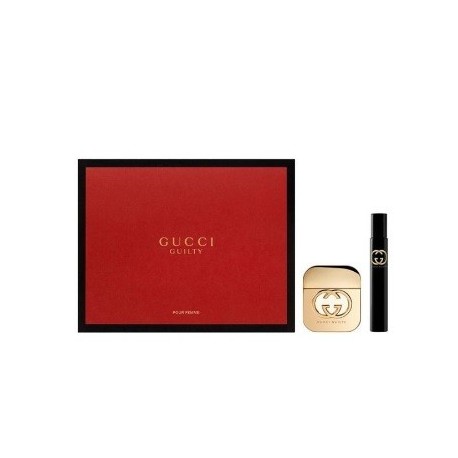comprar perfumes online GUCCI GUILTY EDT 50 ML + EDT 7.4 ML SET REGALO mujer