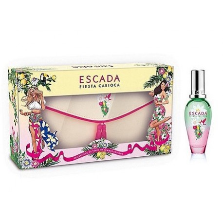 Comprar perfumes online set ESCADA FIESTA CARIOCA EDT 30 ML + NECESER SET REGALO