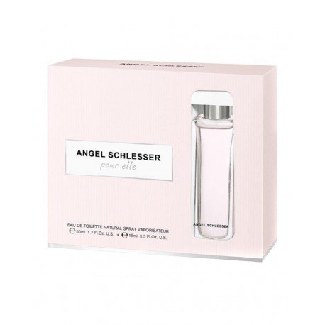 Comprar perfumes online set ANGEL SCHLESSER POUR ELLE EDT 50 ML + 15 ML SET REGALO