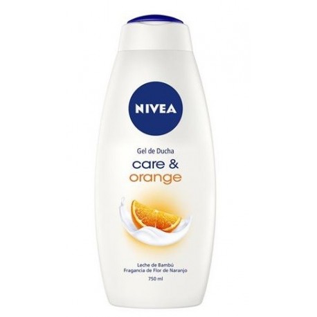 NIVEA CARE & ORANGE GEL DE DUCHA 750ML