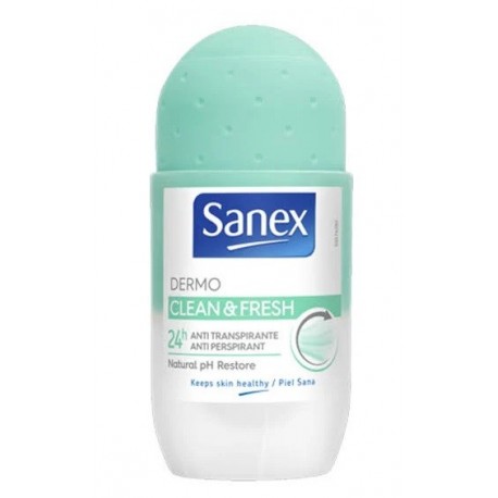 SANEX CLEAN & FRESH DESODORANTE ROLL ON 50ML