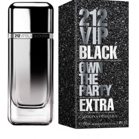 comprar perfumes online hombre CAROLINA HERRERA 212 VIP BLACK EXTRA EDP 100 ML