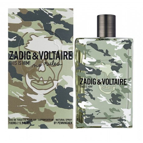 ZADIG & VOLTAIRE THIS IS HIM! CAPSULE NO RULES EDT 100 ML
