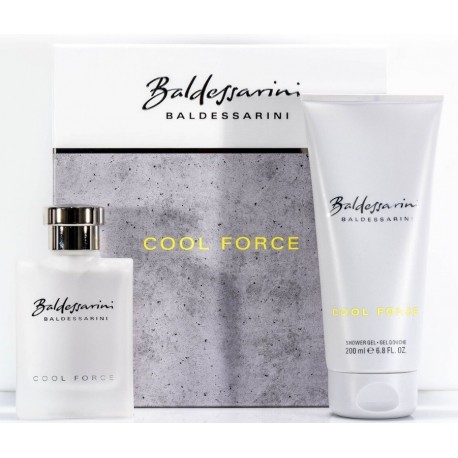 Comprar perfumes online set BALDESSARINI COOL FORCE EDT 50ML VAPORIZADOR + GEL DUCHA 200ML SET REGALO