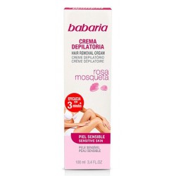 BABARIA CREMA DEPILATORIA ROSA MOSQUETA 100ML DESCATALOGADO