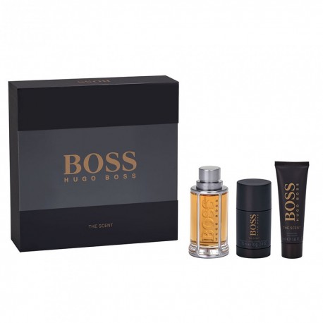 Comprar perfumes online set BOSS THE SCENT EDT 200 ML + A/S BALM 75 ML SET REGALO