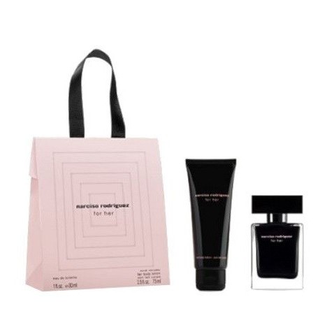 NARCISO RODRIGUEZ FOR HER EDT 30 ML + BODY LOTION 75 ML SET REGALO