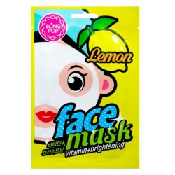 BLING POP MASCARILLA FACIAL VITAMINA E ILUMINADORA CON LIMON