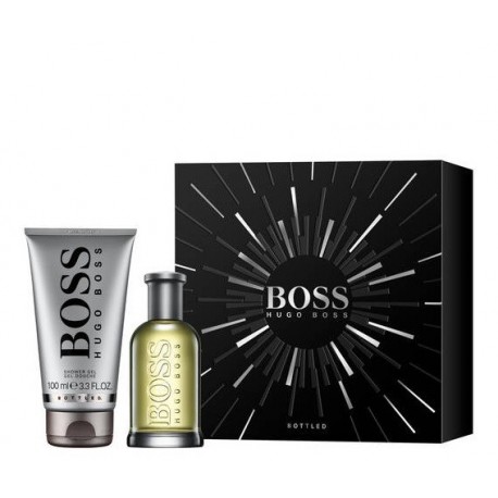 Comprar perfumes online set HUGO BOSS BOSS BOTTLED EDT 50 ML + SHOWER GEL SET REGALO
