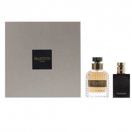 VALENTINO UOMO EDT 100 ML + AFTER SHAVE 100 ML SET REGALO