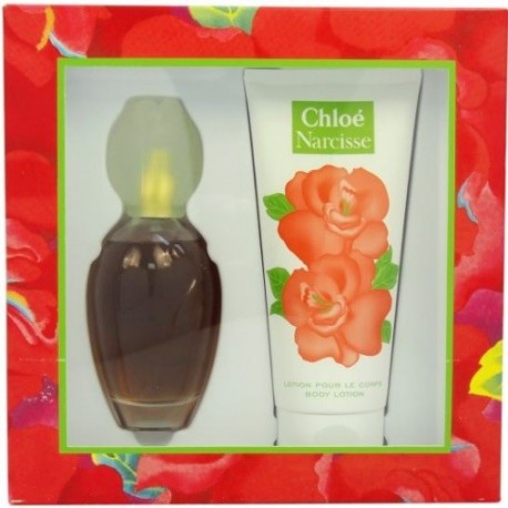 comprar perfumes online CHLOE NARCISSE EDT 100 ML + BODY LOCION 200ML SET REGALO mujer