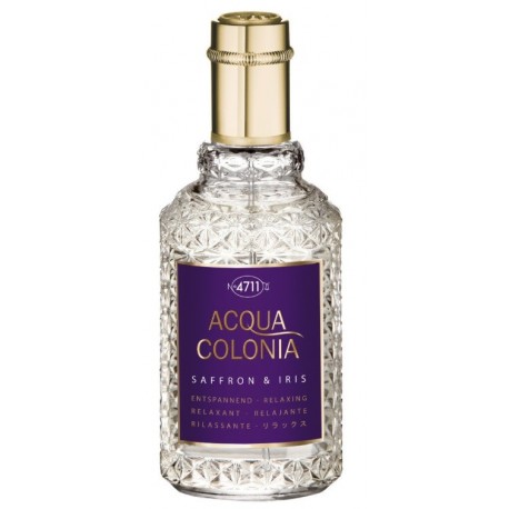 comprar perfumes online unisex 4711 ACQUA COLONIA SAFFRON & IRIS 50ML