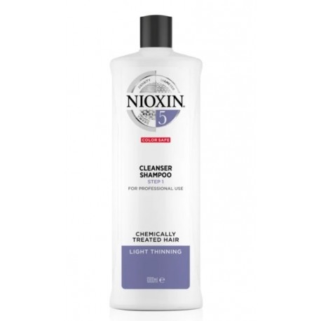 NIOXIN SYSTEM 5 COLOR SAFE CLEANSER SHAMPOO 1000ML