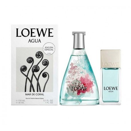 comprar perfumes online unisex LOEWE AGUA MAR DE CORAL EDT 150 ML + EDT 30 ML SET REGALO
