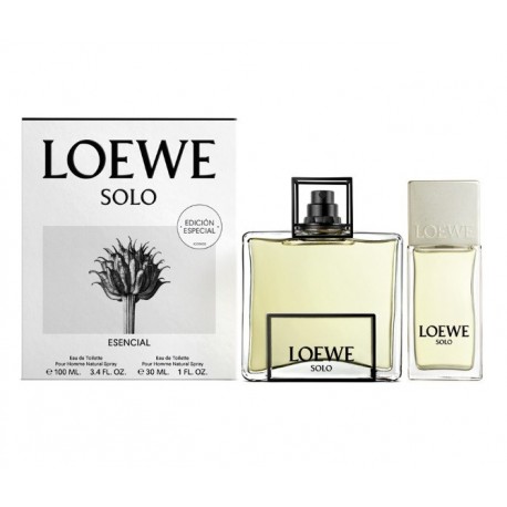comprar perfumes online hombre LOEWE SOLO LOEWE ESENCIAL EDT 100 ML + EDT 30 ML SET REGALO