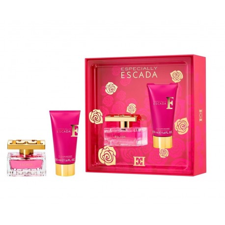 comprar perfumes online ESCADA ESPECIALLY EDP 30 ML + BODY LOTION 50 ML SET REGALO mujer