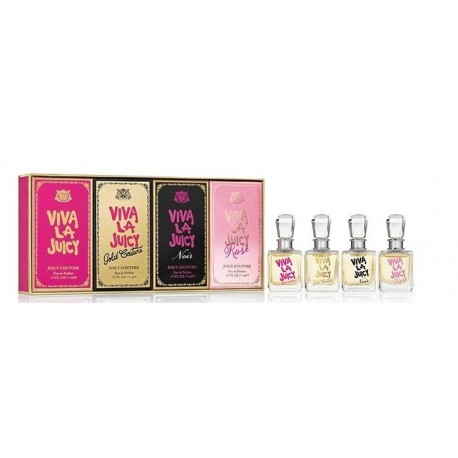 comprar perfumes online JUICY COUTURE VIVA LA JUICY MINI X 4 SET REGALO mujer