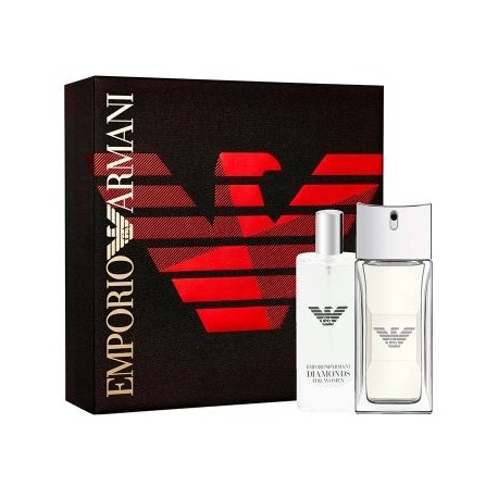 comprar perfumes online hombre EMPORIO ARMANI DIAMONDS FOR MEN EDT 50 ML + EDT 15 ML SET REGALO