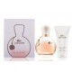 Comprar perfumes online set LACOSTE EAU DE LACOSTE POUR FEMME EDP 90 ML + B/L 100 ML SET REGALO
