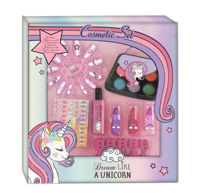 Compra online maquillaje niños DREAM LIKE A UNICORN SET COSMÉTICA Y UÑAS