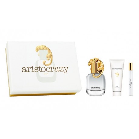 comprar perfumes online ARISTOCRAZY BRAVE EDT 80 ML + B/L 75 ML + MINI 10 ML SET REGALO mujer