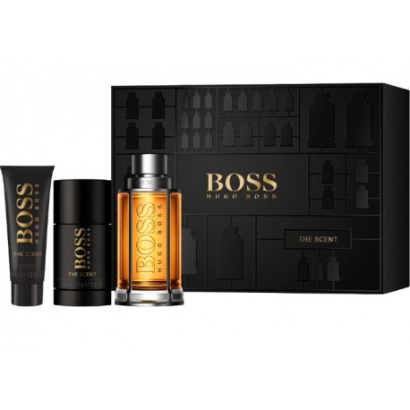 comprar perfumes online hombre HUGO BOSS BOSS THE SCENT EDT 100 ML + DEO STICK 75 ML + GEL DUCHA 50 ML SET