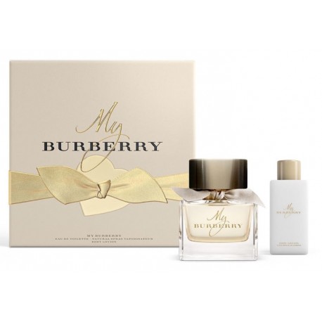 comprar perfumes online BURBERRY MY BURBERRY EDT 50 ML + BODY LOTION 75 ML SET REGALO mujer