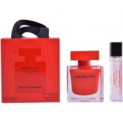 comprar perfumes online NARCISO RODRIGUEZ NARCISO ROUGE EDP 90 ML + MINI 10 ML SET REGALO mujer