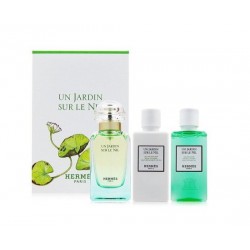 comprar perfumes online unisex HERMES UN JARDIN SUR LE NIL EDT 50 ML + B/LOC 40 ML + S/GEL 40 ML SET REGALO